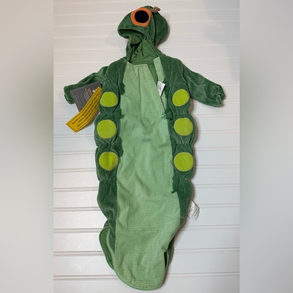 Pottery Barn Kids Baby Caterpillar Bunting Costume Infant 0-6 Mths NEW 1876